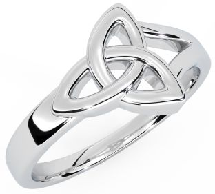 Ladies Silver Celtic Knot Ring