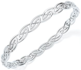Silver Celtic Bracelet Bangle